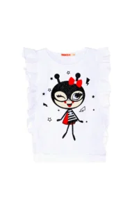 Denokids Bug Love Girls' T-Shirt Shorts Set - Image 5