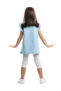 Denokids Kitty Girls' Tunic Leggings Set in Bag - Image 2