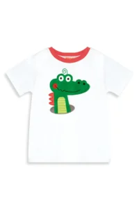 Denokids Timsah Baggy Boys' Summer T-Shirt Shorts Set - Image 4