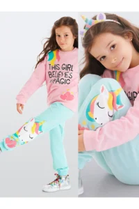Denokids Girl Magic Girls' Tracksuit Set