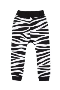 Denokids Zebra Fashion Girl's Winter T-shirt Trousers Set - Image 7