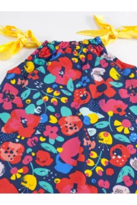 Denokids Bahar Floral Girls' Dress - Image 6