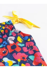 Denokids Bahar Floral Girls' Dress - Image 7