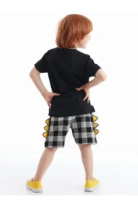 Denokids Yo Dino Boys' T-Shirt Shorts Set - Image 2