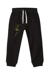 Denokids Cesur Gray Black Boys' Tracksuit Set - Image 7