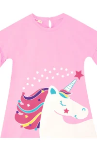 Denokids Unicorn Star Girls' Dress - Image 5
