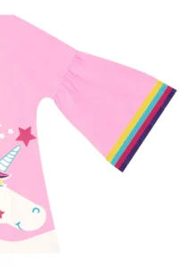 Denokids Unicorn Star Girls' Dress - Image 6