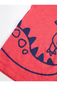 Denokids Korsan Dino Boys' T-Shirt Shorts Set - Image 7
