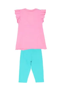 Denokids Surprise Rabbit Girls' Tunic Leggings Set - Image 4
