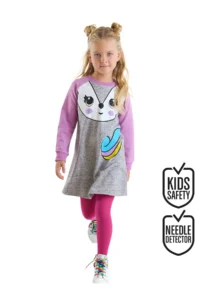 Denokids Unicorn Fox Girls' Dress