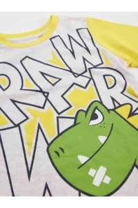 Denokids Rawr Dino Boys' T-Shirt Pants Set - Image 5