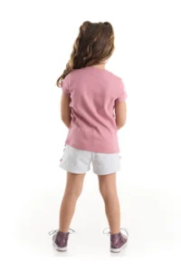 Denokids Tulle LILY Girls' T-Shirt Shorts Set - Image 2