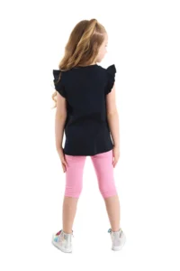 Denokids Unicorn Power Girls' T-Shirt Leggings Set - Image 2