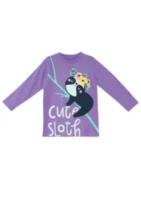 Denokids Tembel Hayvan Girls' Tunic Leggings Set - Image 5