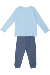 Denokids Helicopter Boy's Long Sleeve T-shirt Trousers Set - Image 4