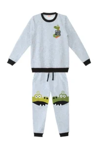 Denokids Croco Boys' Tracksuit Set - Image 3
