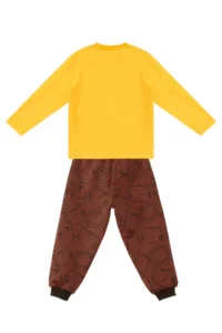 Denokids Sevimli Kedi Baby Size T-Shirt Pants Set - Image 2
