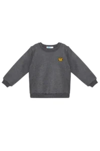 Denokids Kedi Baby Size Dark Gray Tracksuit Set - Image 5