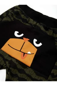 Denokids Woof Boys' T-Shirt Capri Shorts Set - Image 5
