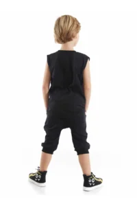Denokids Lightning Mask Boys' T-Shirt Capri Shorts current - Image 2
