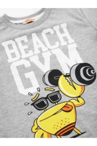 Denokids Beach Gym Boys' T-Shirt Shorts Set - Image 5