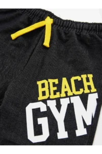 Denokids Beach Gym Boys' T-Shirt Shorts Set - Image 7