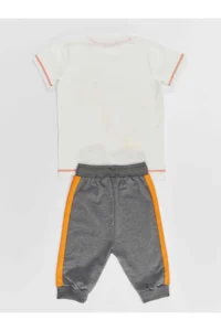 Denokids Dino At Work Boys' T-Shirt Capri Shorts Set - Image 4