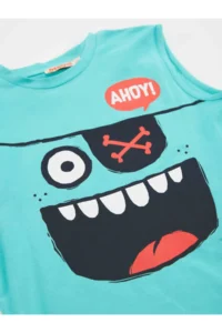 Denokids Ahoy Boys' T-Shirt Capri Shorts Set - Image 5