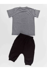 Denokids Summer Fun Boys' T-Shirt Capri Shorts Set - Image 4