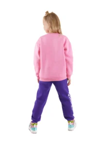 Denokids Queen Bear Girls' Tracksuit Set - Image 2