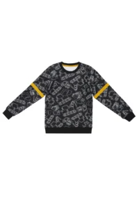 Denokids Arabalar Boys' Black Tracksuit Set - Image 5
