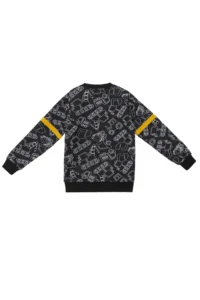 Denokids Arabalar Boys' Black Tracksuit Set - Image 6