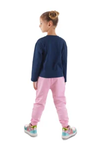 Denokids Sweet Dino Girls' T-Shirt Sweatpants Set - Image 3