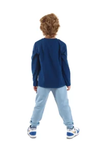 Denokids Monster Fireman Boy T-shirt Sweatpants Set - Image 2