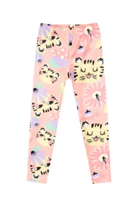 Denokids Fancy Leo Girls' T-Shirt Leggings Set - Image 7