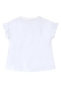 Denokids Hearted Owl Girls' Summer T-Shirt Shorts Set - Image 6