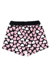 Denokids Hearted Owl Girls' Summer T-Shirt Shorts Set - Image 8