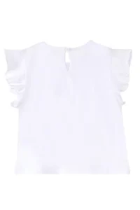 Denokids Polka Dot Unicorn Girl's Summer T-Shirt Poplin Shorts Set - Image 6