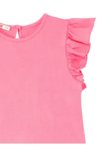 Denokids Teddy Bears Girls' Pink Sleeveless Summer Dress - Image 6