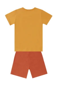 Denokids Super Tiger Boys' Summer T-Shirt Shorts Set - Image 4