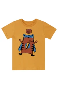 Denokids Super Tiger Boys' Summer T-Shirt Shorts Set - Image 5