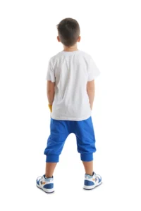 Denokids Surf Fox Boy's Summer T-shirt Capri Shorts Set - Image 2
