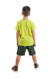 Denokids Kaykay Hipo Boys' Summer T-Shirt Shorts Set - Image 2