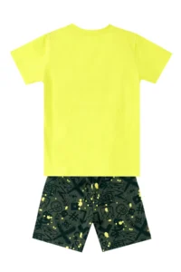 Denokids Kaykay Hipo Boys' Summer T-Shirt Shorts Set - Image 4