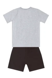 Denokids Friends Boys' Summer T-Shirt Shorts Set - Image 4