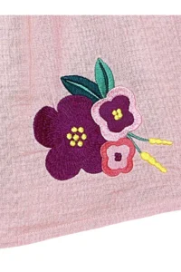 Denokids Floral Dried Rose Baby Girl Kid Muslin Strap Elastic Summer Dress - Image 6
