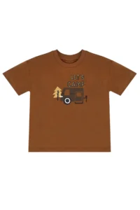 Denokids Baby Boy Kids Summer Muslin Shorts T-shirt Set with Camping Car - Image 5