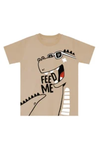 Denokids Funny Dino Boy Summer T-shirt Capri Shorts Set - Image 5