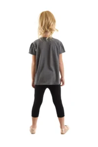 Denokids Kedili Girls' Summer T-Shirt Leggings Set - Image 2