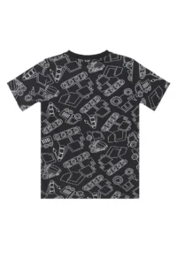 Denokids Car Boy Black Summer T-Shirt Capri Shorts Set - Image 6
